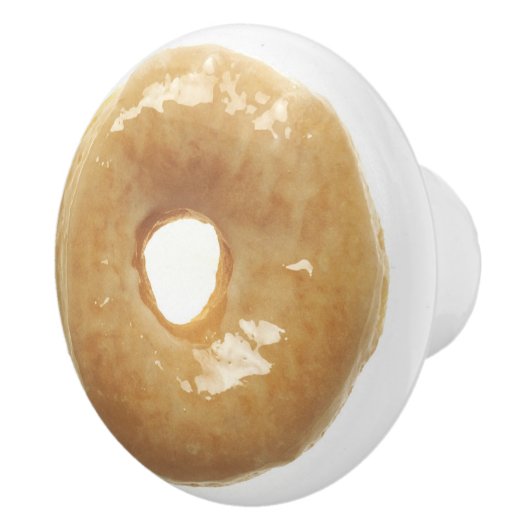 Donut Raised Glazed Keramikknauf (Rechts)