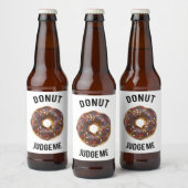 Donut Richter Bierflaschenetikett (Flaschen)