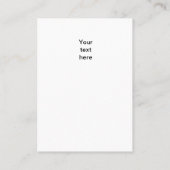 Donut Richter witzige Puns Visitenkarte (Rückseite)