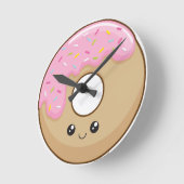 Donut Runde Wanduhr (Winkel)