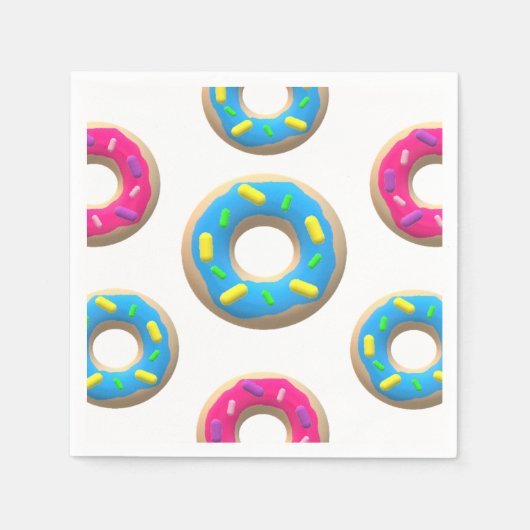 Donut Serviette (Vorderseite)