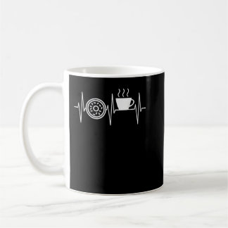 Donut Shirt Funny Coffee Lover Doughnut Donut Lieb Kaffeetasse