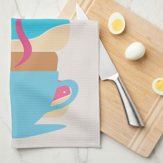 Donut Shop A Geschirrtuch (Viertel Falte)