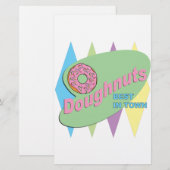 Donut-Shop Briefpapier (Vorne/Hinten)