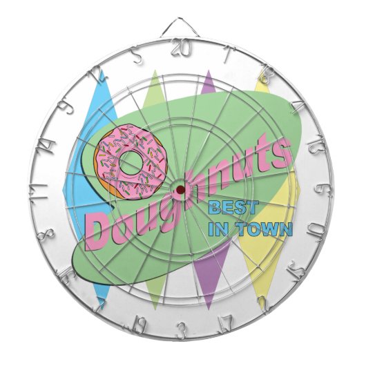 Donut-Shop Dartscheibe (vorne)