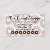 Donut Shop Doughnut Loyalty Cards Treuekarte (Vorderseite)