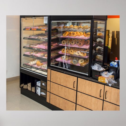 Donut Shop Foto Poster (Vorne)