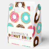 Donut Shop Geburtstagsparty Geschenkschachtel (Geöffnet)