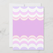 Donut Shop Mattiert Donuts Sprinkle Kinderdusche Einladung (Rückseite)