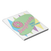 Donut-Shop Notizblock (angewinkelt)