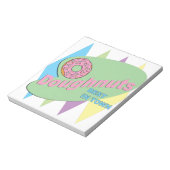 Donut-Shop Notizblock (Rotiert)