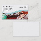 Donut-Shop Visitenkarte (Vorne/Hinten)