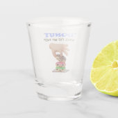 Donut Sorge, das got Schnapsglas (Rückseite)