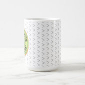 Donut Sorgt Euch Nicht, Seid Glücklich Kaffeetasse (Mittel)
