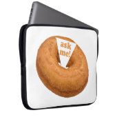 Donut Spaß - individueller Laptop-Ärmel Laptopschutzhülle (Vorne Rechts)
