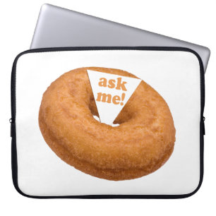 Donut Spaß - individueller Laptop-Ärmel Laptopschutzhülle