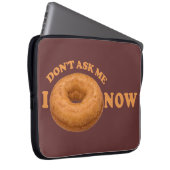 Donut Spaß - individueller Laptop-Ärmel Laptopschutzhülle (Vorne Rechts)