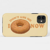 Donut Spaß iPhone Gehäuse Case-Mate iPhone Hülle (Rückseite (Horizontal))