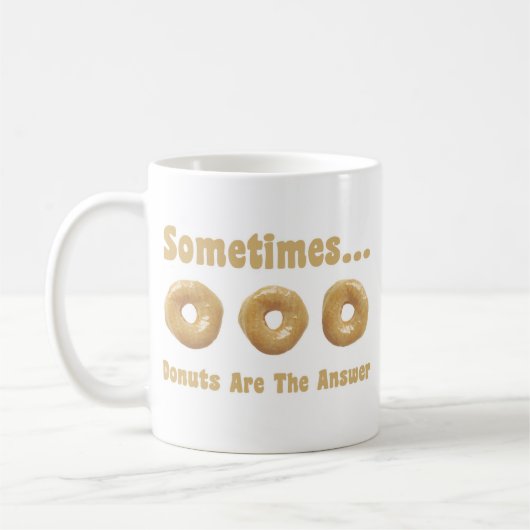 Donut Spaß Kaffeetasse (Links)