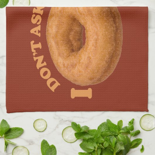 Donut Spaß Küchentücher (Gefaltet)