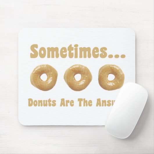 Donut Spaß Mousepad (Mit Mouse)