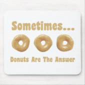 Donut Spaß Mousepad (Vorne)