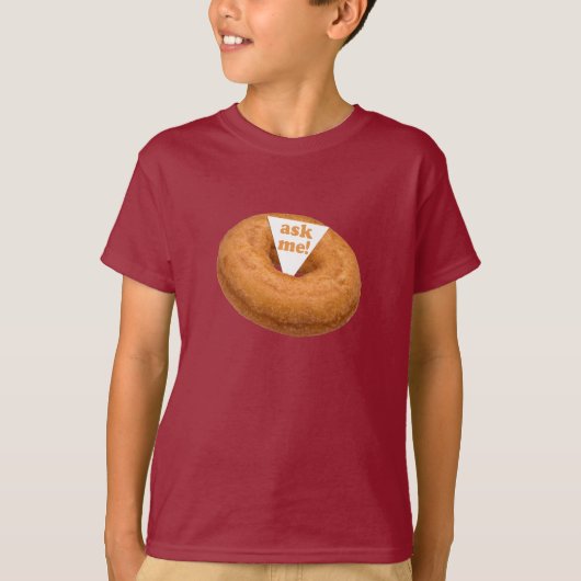 Donut Spaß Shirts - wählen Sie Stil & Farbe (Vorderseite)