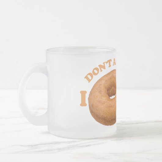 Donut Spaß Tasse - wählen Sie Stil, Farbe (Links)