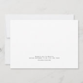 Donut Sprinkle Baby Dusche Rosa Ankündigung (Rückseite)