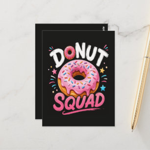 Donut-Sprinkle-Güte Lustig Postkarte