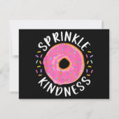 Donut Sprinkle Kindness Funny Girls - Frauen Dough (Rückseite)