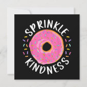 Donut Sprinkle Kindness Funny Girls - Frauen Dough Save The Date (Rückseite)