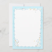 Donut Sprinkled with Love Baby Shower Invitation Einladung (Rückseite)