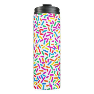 Donut Sprinkles Muster Thermal Tumbler Thermosbecher