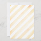 Donut sprinkles Party Einladung (Rückseite)