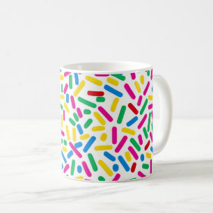 Donut Sprinkles Patterns Tasse: Ein Spaß und Whims Kaffeetasse