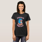 Donut Squad Doughnut Stress Cat Chill Candy Pastry T-Shirt (Vorne ganz)