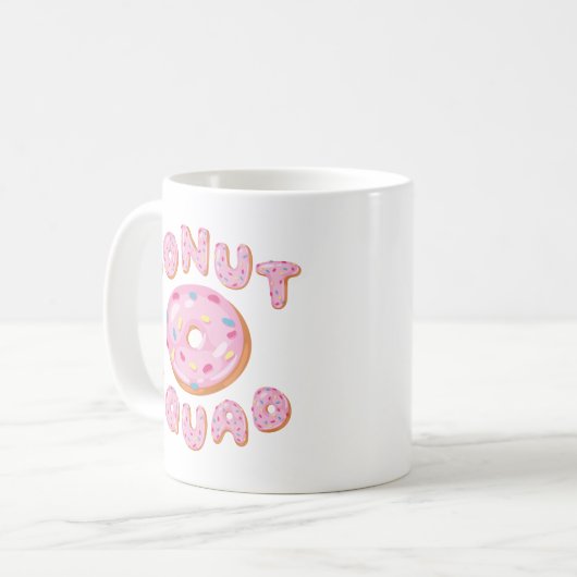 Donut Squad Kaffeetasse (Vorderseite Links)