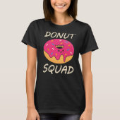 donut squad sprinkles pattern cute doughnuts T-Shirt (Vorderseite)