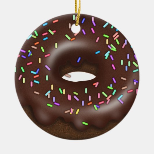 Donut - SRF Keramik Ornament (Vorne)