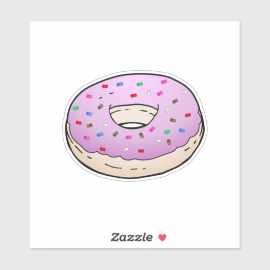 Donut Sticker (Blatt)