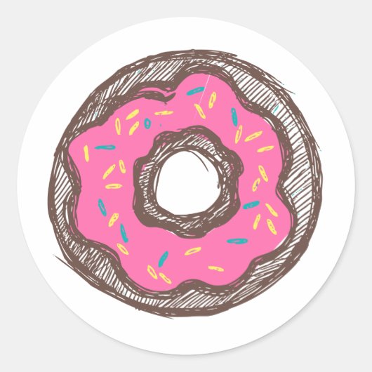 Donut Sticker (Vorderseite)