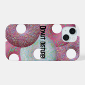 Donut stören! iPhone 15 hülle (Rückseite (Horizontal))