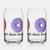 Donut-Störung Dosenglas (Rückseite)