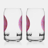 Donut-Störung Dosenglas (Links)