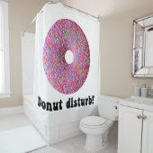 Donut-Störung Duschvorhang (Beispiel)