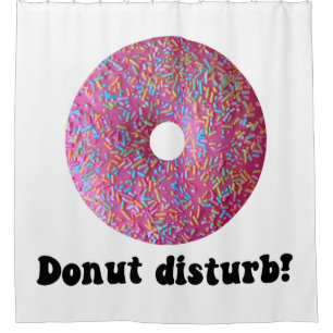 Donut-Störung Duschvorhang