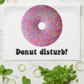 Donut-Störung Geschirrtuch (Gefaltet)