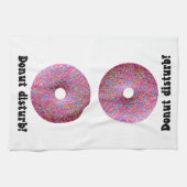 Donut-Störung Geschirrtuch (Horizontal)