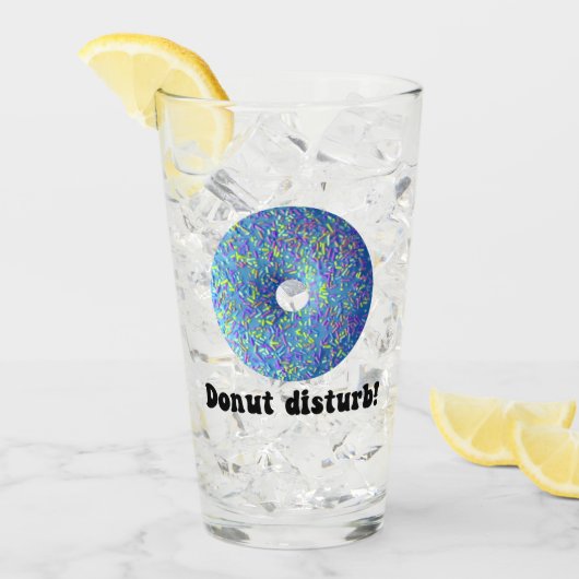 Donut-Störung Glas (Vorderseite Ice)